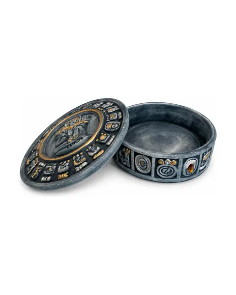 Mayan Aztec Calendar Trinket Box — view 3