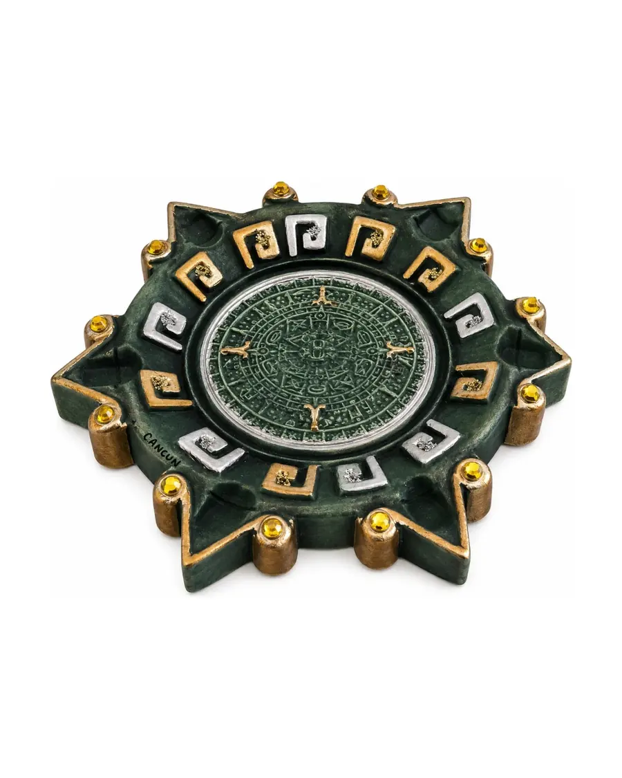 Mayan Aztec Calendar Trinket Dish