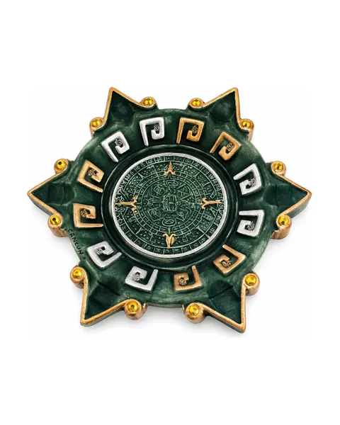 Mayan Aztec Calendar Trinket Dish — view 2