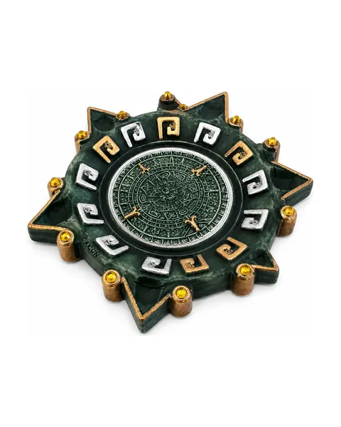 Mayan Aztec Calendar Trinket Dish — view 4