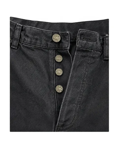Topman Skinny Denim Shorts — view 3