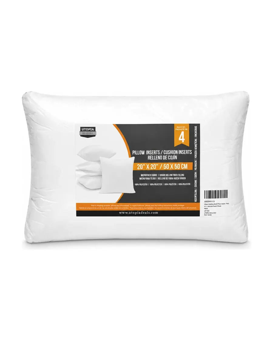 Utopia Bedding Throw Pillow Inserts
