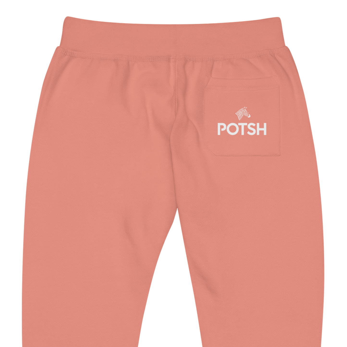 Men's POTSH Logo Dusty Rose Lux Fleece Tracksuit