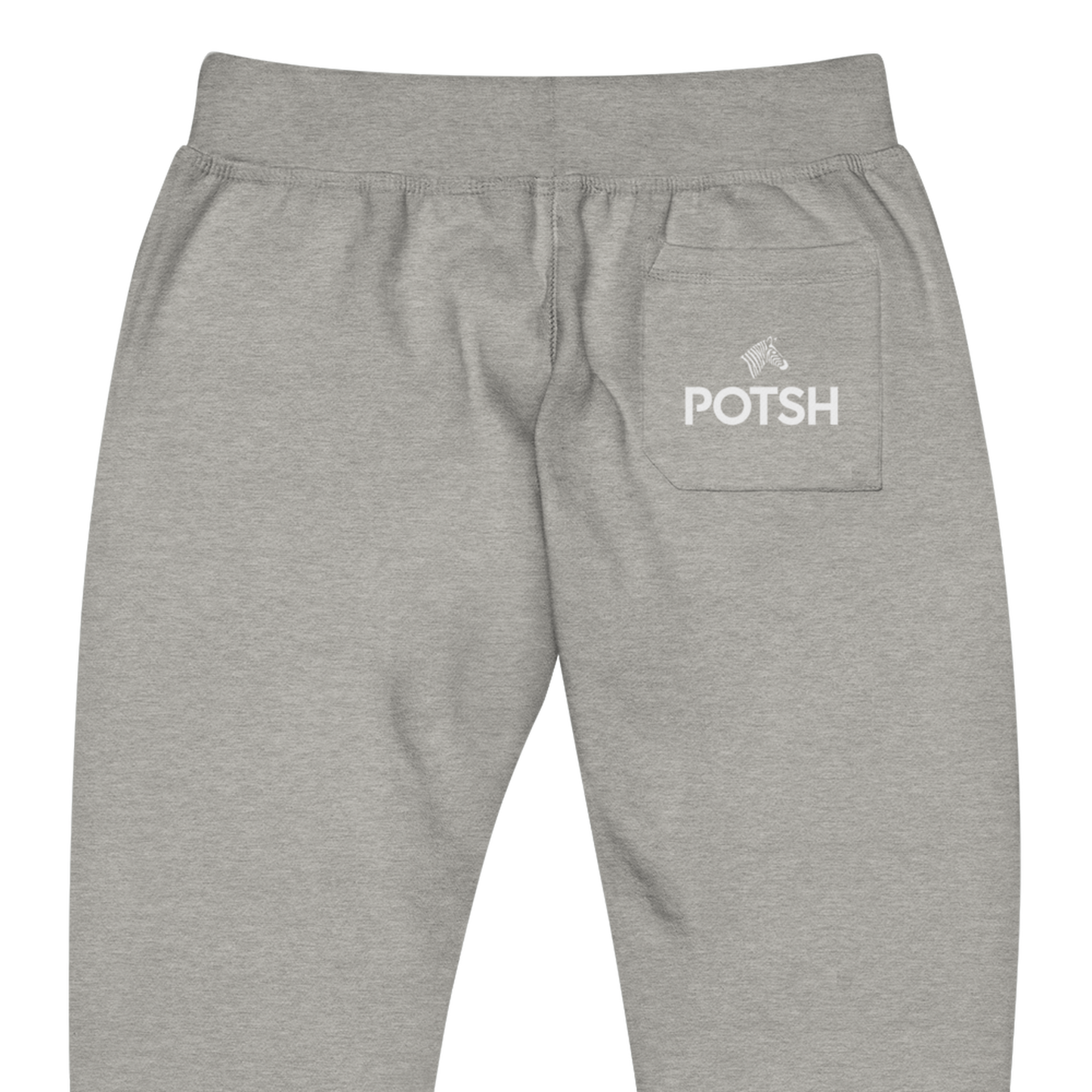 Men's POTSH Logo Carbon Grey Lux Fleece Tracksuit