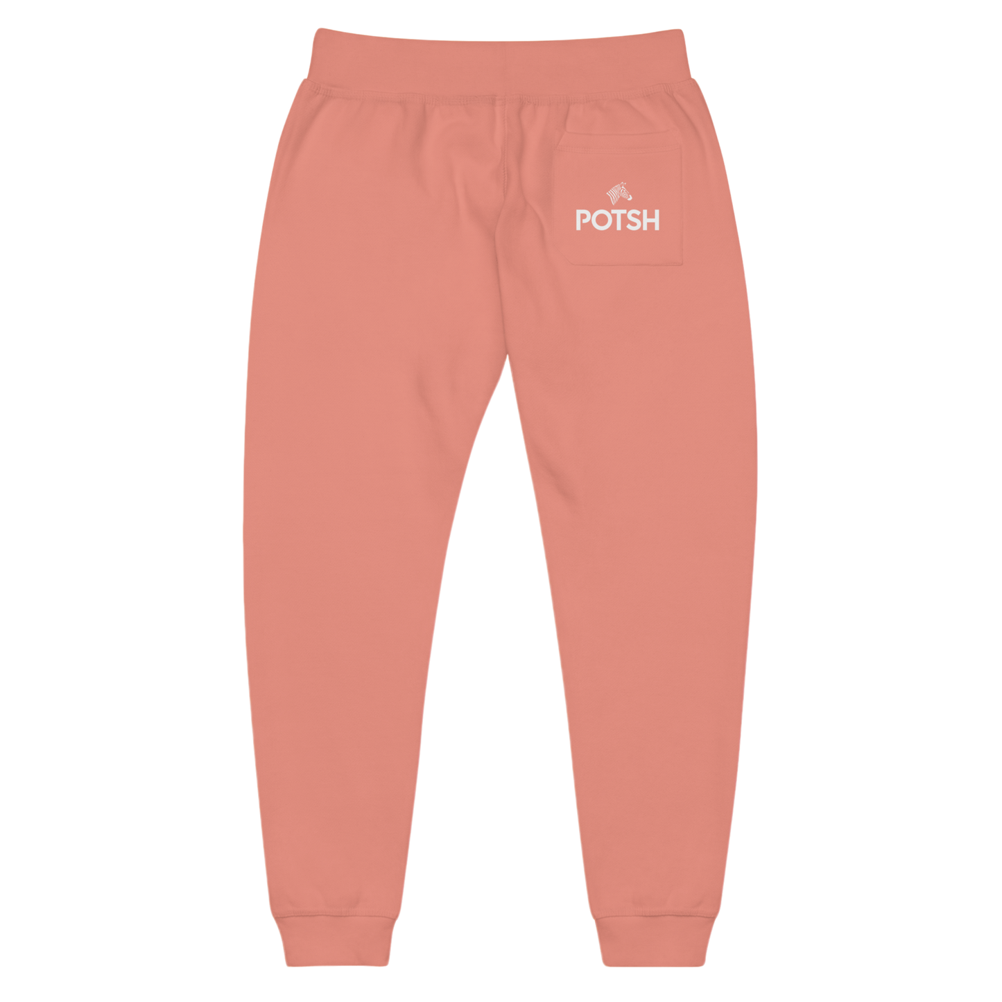 Men's POTSH Logo Dusty Rose Lux Fleece Tracksuit