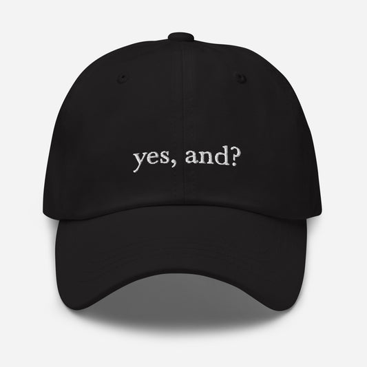 Embroidered "Yes, And?" Cap (Ariana Grande Inspired)