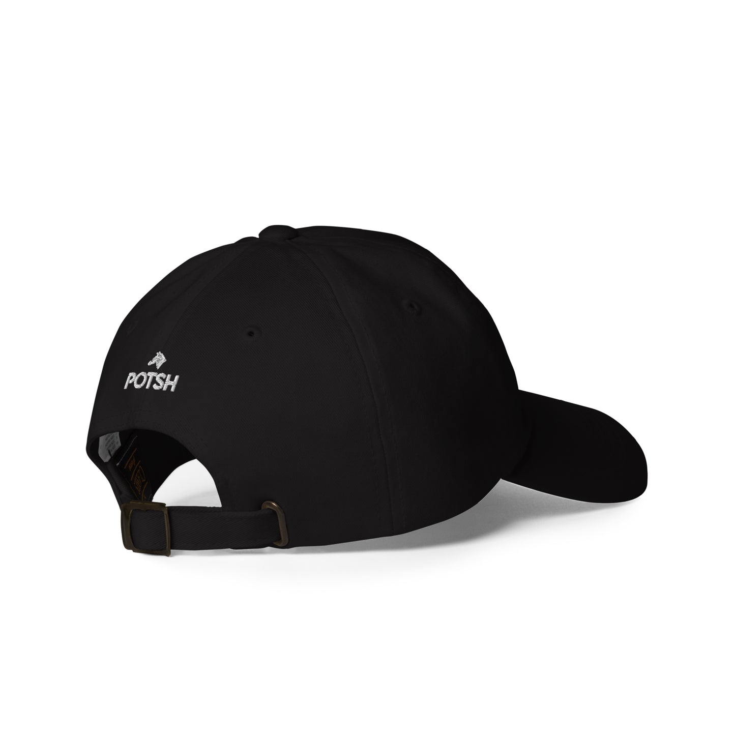 Embroidered "Saucy" Black Cap