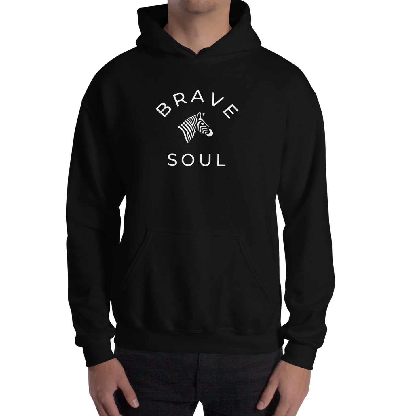 Men's Brave Soul Black Hoodie