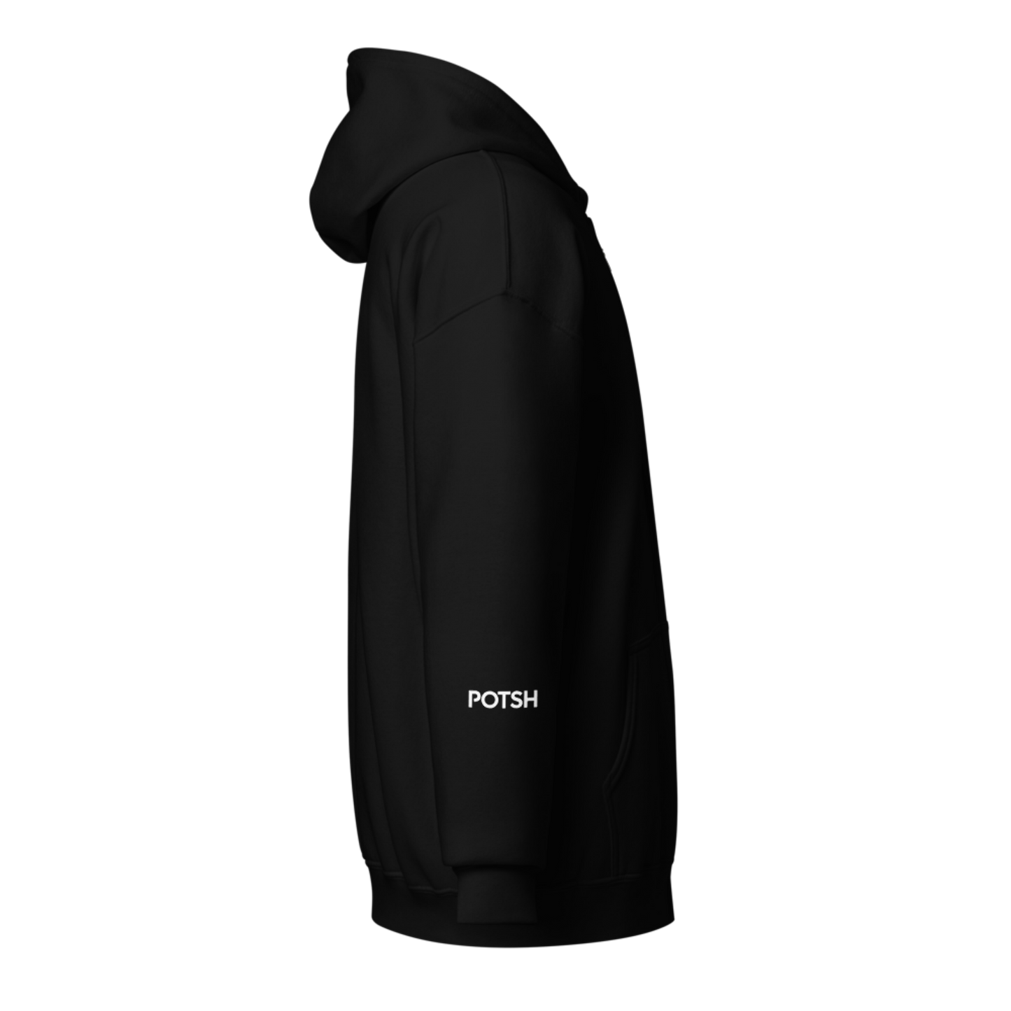 Men's Premium Brave Soul Black Zip Hoodie