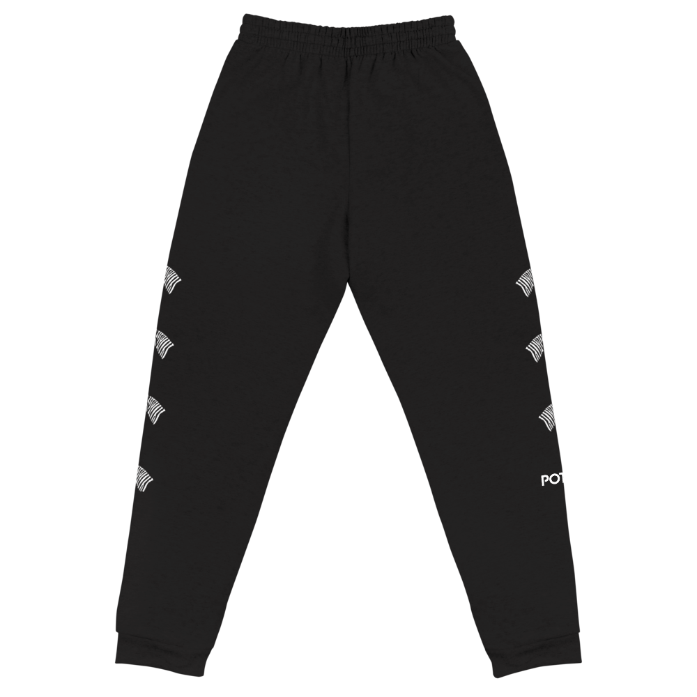 Women's Black Zebra Joggers