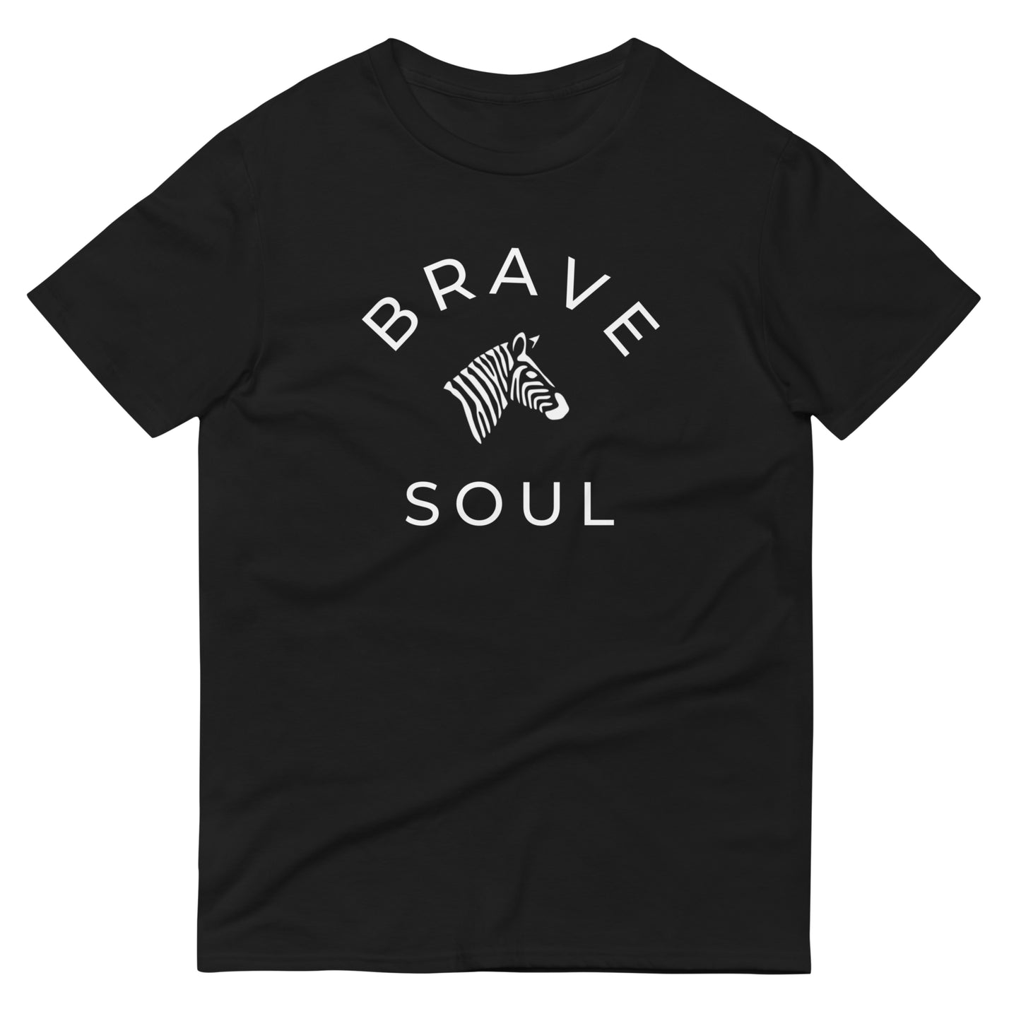 Men's Brave Soul Zebra Statement Cotton Tee